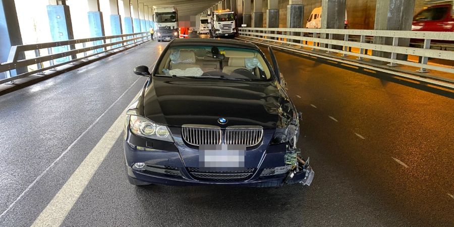 Unfall auf der A2 bei Gurtnellen