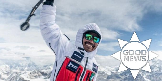 Good News - Erster Mann ohne Beine erklimmt Mount Everest