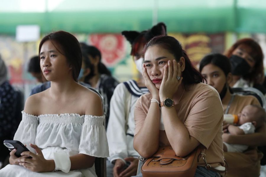 In Bangkok klettert die gefühlte Temperatur teils über 50 Grad.