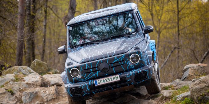 Graz - Mercedes-Klassiker G-Klasse kommt 2024 als E-Version