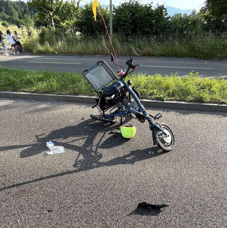 Dreiradfahrer Unfall