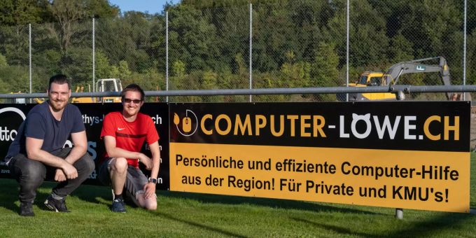 FC Rupperswil – Bandensponsor Computer-Löwe. FC Rupperswil – Bandensponsor Computer-Löwe