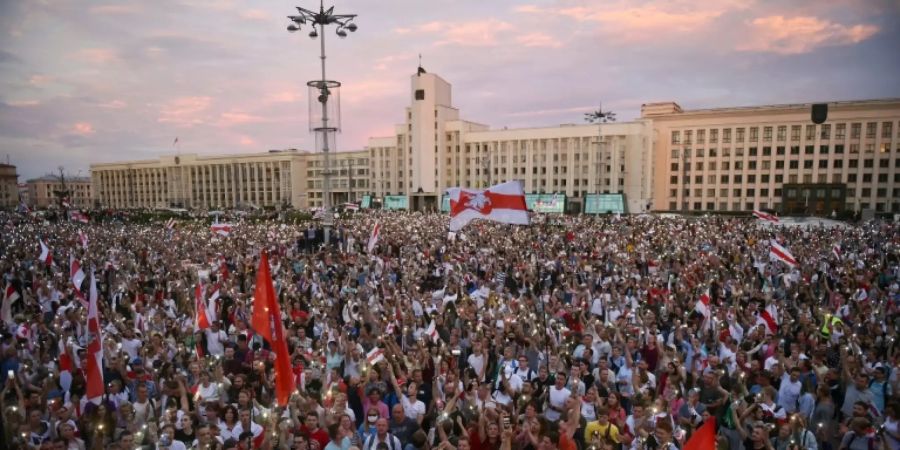 Protest in Minsk