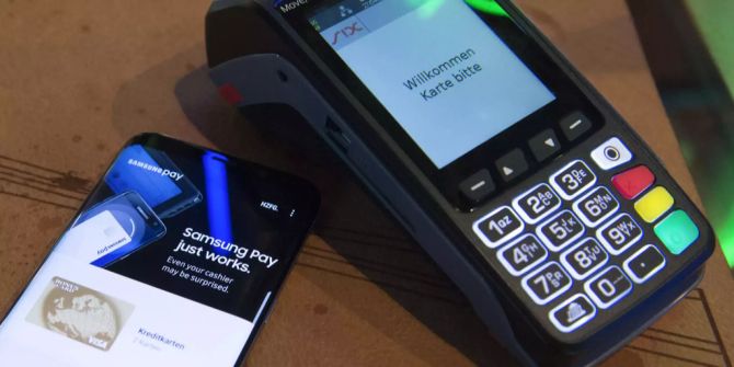 Samsung pay kontaktloses Bezahlen
