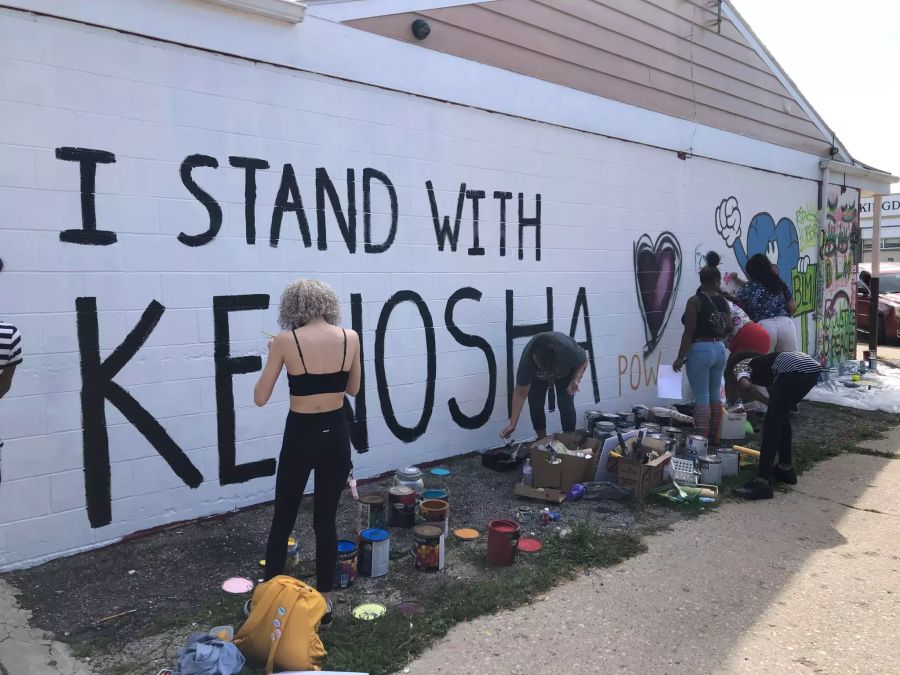 Proteste nach Schüssen Kenosha