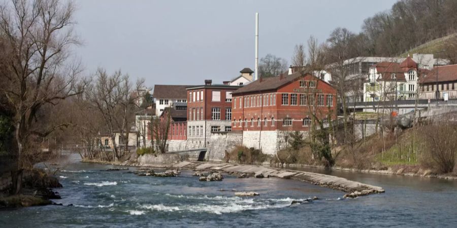 Wasserkraftwerk oederlin region baden