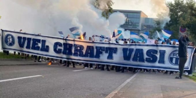 Vor Carfahrt - FCZ Fans wünschen Janjicic viel Kraft