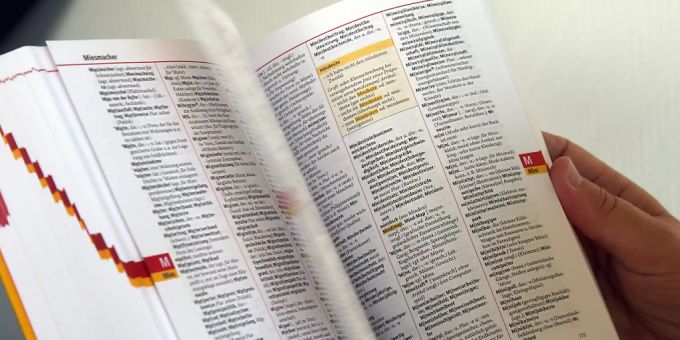Ein Duden. Sprache Duden