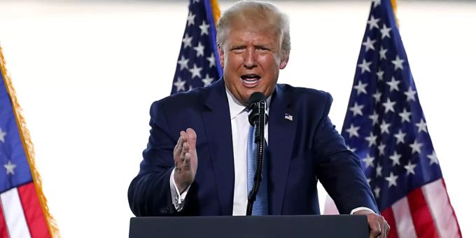 US-Präsident Donald Trump hat nach eigenen Angaben Handelsgespräche mit China verschoben. US-Präsident Donald Trump hat nach eigenen Angaben Handelsgespräche mit China verschoben.