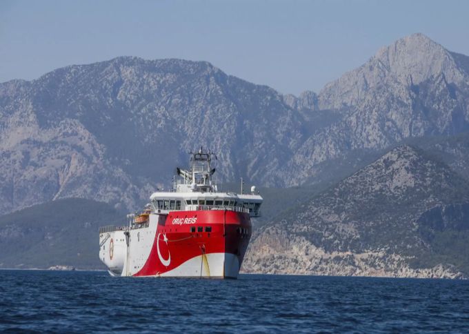 Während der Nacht auf Dienstag bewegte sich das türkische Forschungsschiff «Oruc Reis» in einem griechischen Seegebiet. «Oruc Reis»