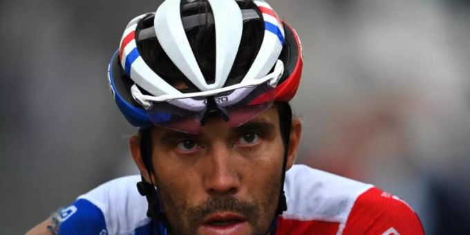 Muss auch dieses Jahr den Tour-Sieg abschreiben: Thibaut Pinot. Foto: Pool Photonews/BELGA/dpa Muss auch dieses Jahr den Tour-Sieg abschreiben: Thibaut Pinot. Foto: Pool Photonews/BELGA/dpa