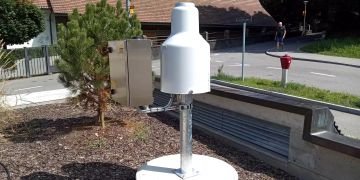 Neue Regenmessstation in Zofingen