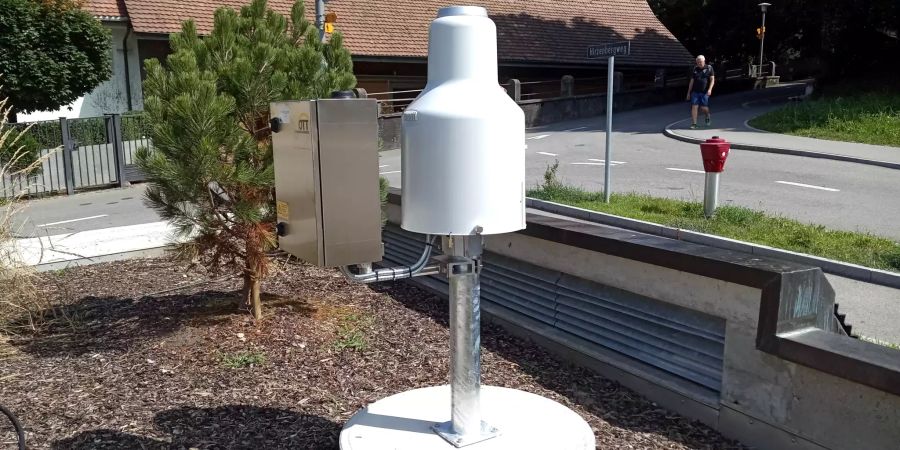 Neue Regenmessstation in Zofingen