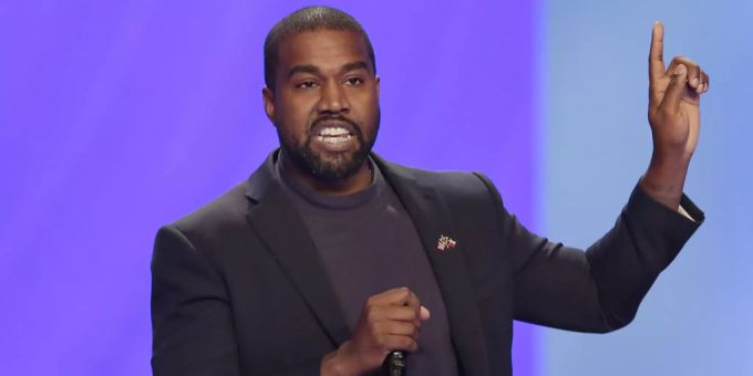 Der US-Rapper Kanye West sorgte schon in seiner Vergangenheit für manchen Eklat. kanye west grammy
