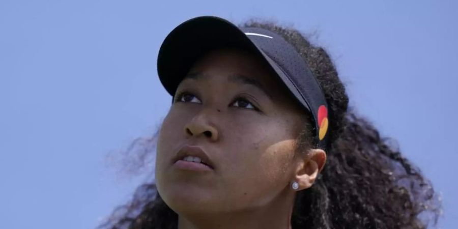 Wollte erst auf ihr Halbfinale verzichten: Tennis-Star Naomi Osaka. Foto: Frank Franklin II/AP/dpa