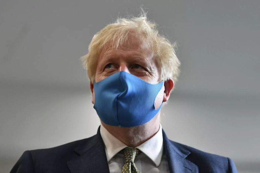 Boris Johnson Maske