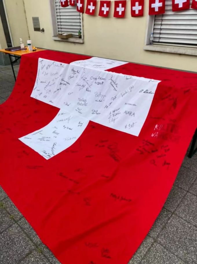 Die Aktion kam bei allen Bewohnern gut an. Wangen