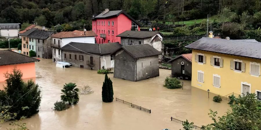 Unwetter in Norditalien