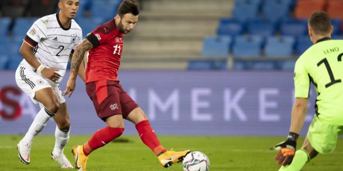 Renato Steffen im Trikot der Schweizer Nati. Renato Steffen