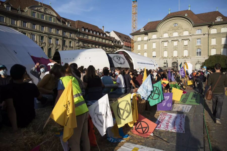 Klimastreik Bundesplatz