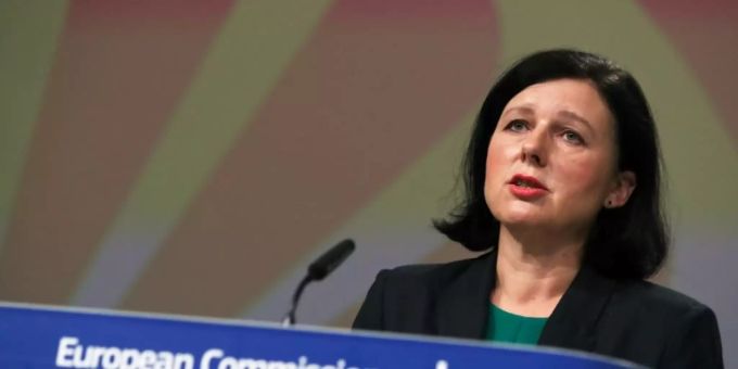 EU-Kommissionsvize Vera Jourova EU-Kommissionsvize Vera Jourova