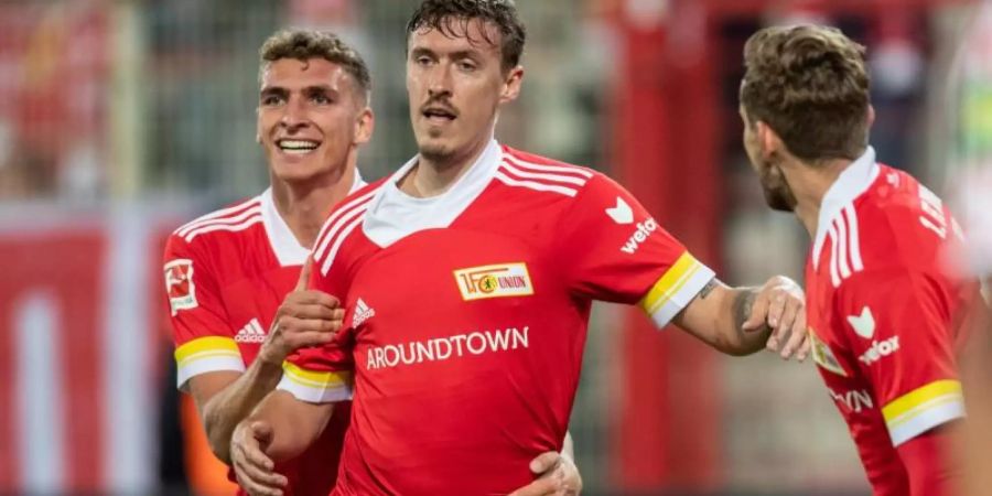 Stürmer Max Kruse trifft mit dem 1. FC Union am fünften Bundesliga-Spieltag auf den 1. FC Freiburg. Foto: Andreas Gora/dpa