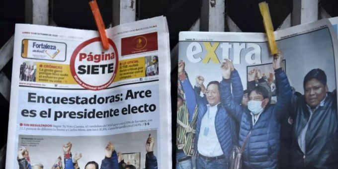 La Paz - Wahlbeobachter bestätigen Erfolg von linksgerichtetem Kandidaten in Bolivien