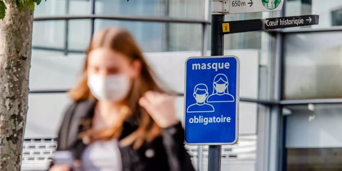 Belgien Maske Coronavirus