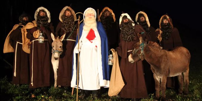 Samichlaus – 2020 finden keine Einzüge und Familienbesuche in Rapperswil-Jona statt. Samichlaus