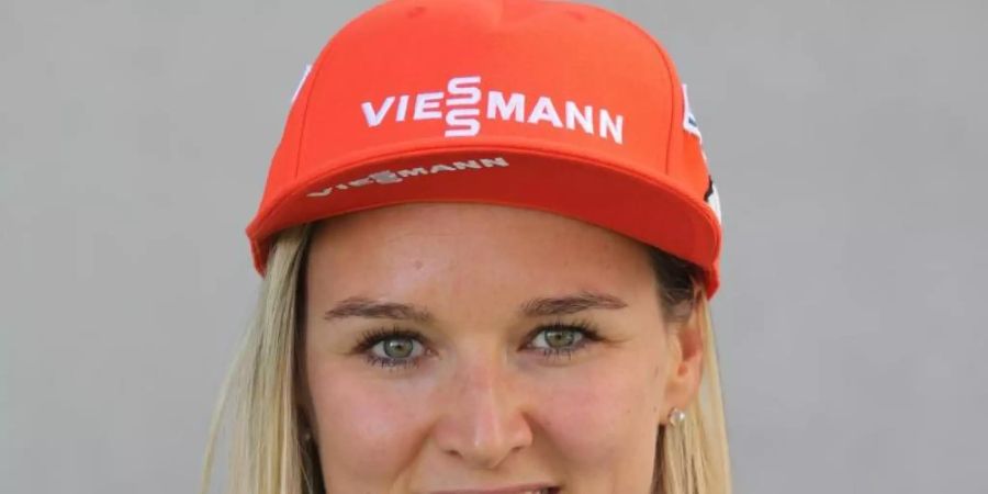 Startet im Biathlon gleich beim ersten Weltcup in Östersund in der Mixed-Staffel: Denise Herrmann. Foto: Karl-Josef Hildenbrand/dpa