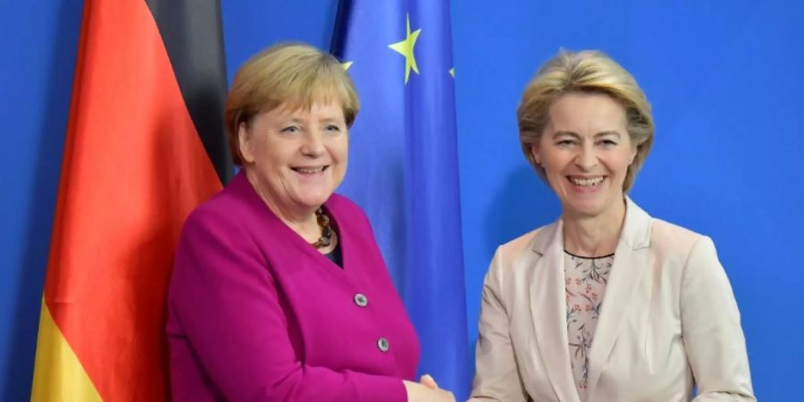 Merkel und von der Leyen