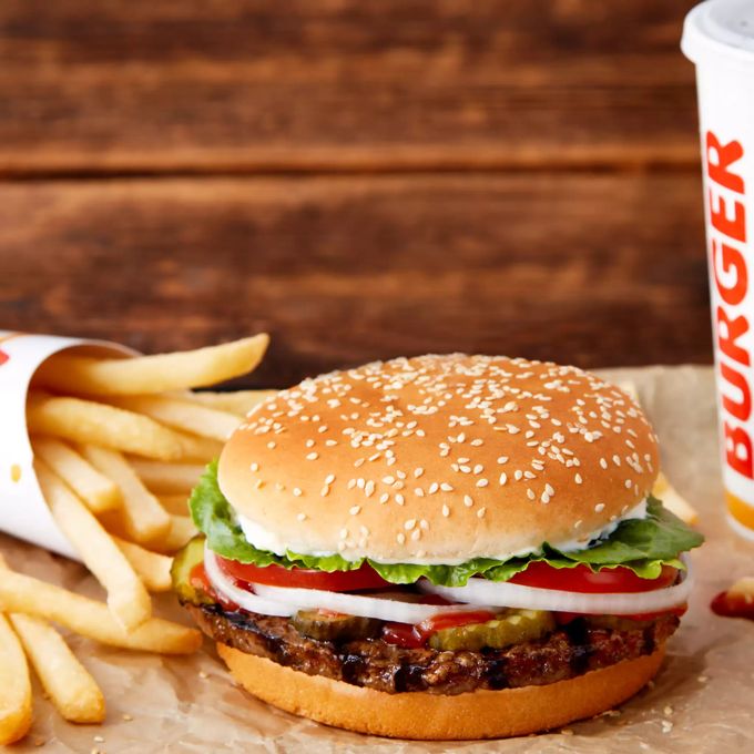 Der neue vegetarische «Rebel Whopper» von Burger King. burger king