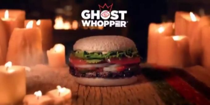 Die Fast-Food-Kette lanciert pünktlich zu Halloween den Ghost Whopper.