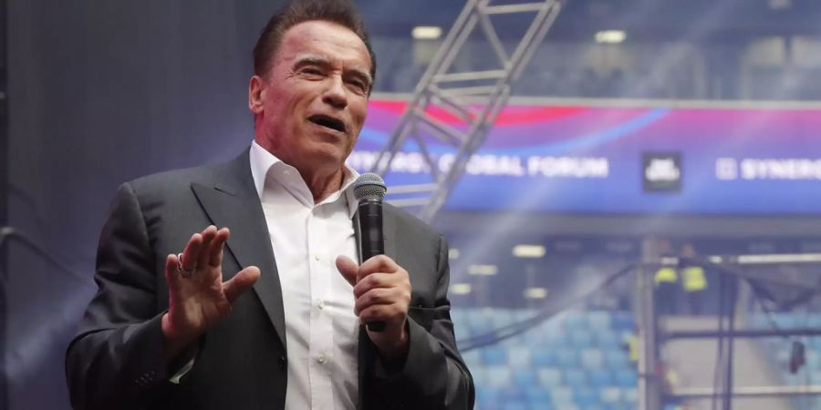 Arnold Schwarzenegger isst vegan