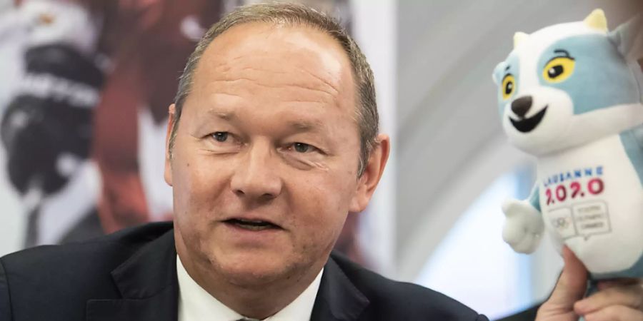 Swiss-Olympic-Präsident Jürg Stahl knapp zwei Monate vor den Jugendspielen in Lausanne
