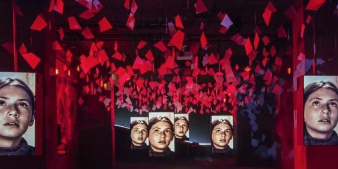 Blick in einen Saal des neuen italienischen Filmmuseums, MIAC Museo Italiano dell'Audiovisivo e del Cinema (Italienisches Museum für Audiovisuelles und Kino), in den Studios im römischen Stadtteil Cinecitta, unter dem Motto: Emozione del Cinema. Foto: Cristina Vatielli/MIAC/dpa Blick in einen Saal des neuen italienischen Filmmuseums, MIAC Museo Italiano dell'Audiovisivo e del Cinema (Italienisches Museum für Audiovisuelles und Kino), in den Studios im römischen Stadtteil Cinecitta, unter dem Motto: Emozione del Cinema. Foto: Cristina Vatielli/MIAC/dpa