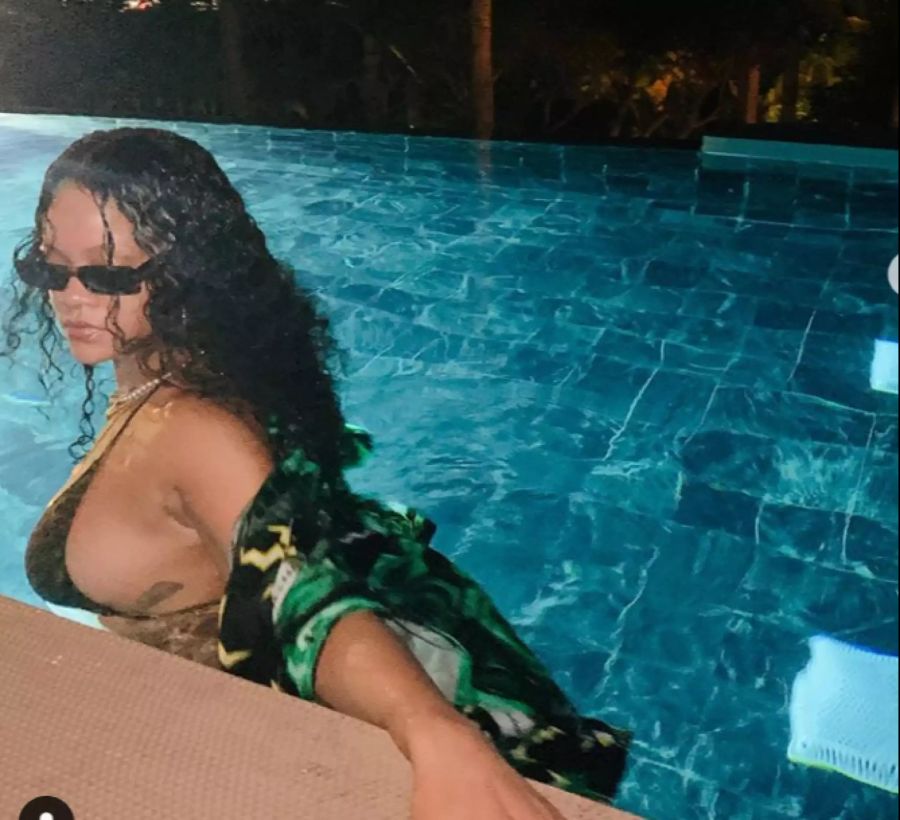 Rihanna zelebriert ihre Kurven.