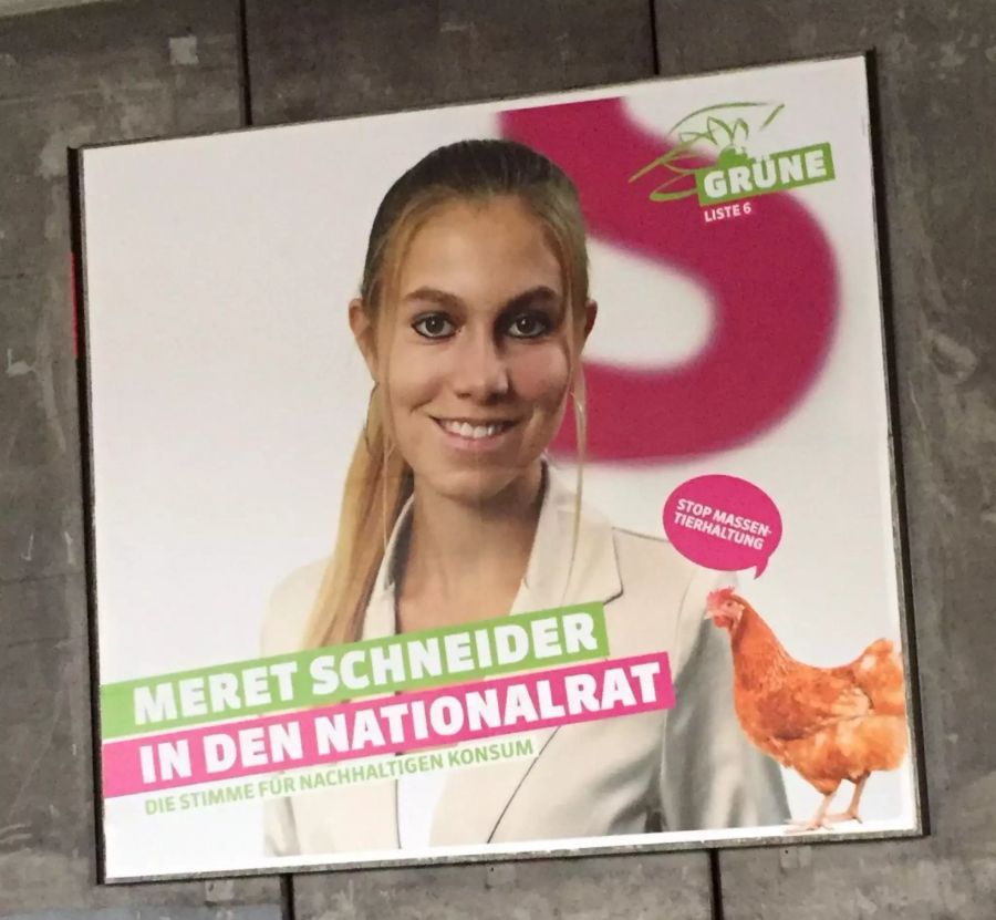 Grüne Nationalrat Meret Schneider