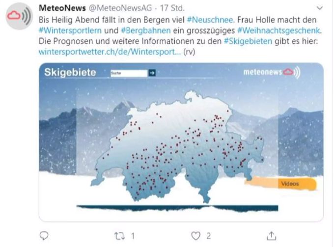 Skigebiete Erhalten Bis Weihnachten über Einen Meter Neuschnee