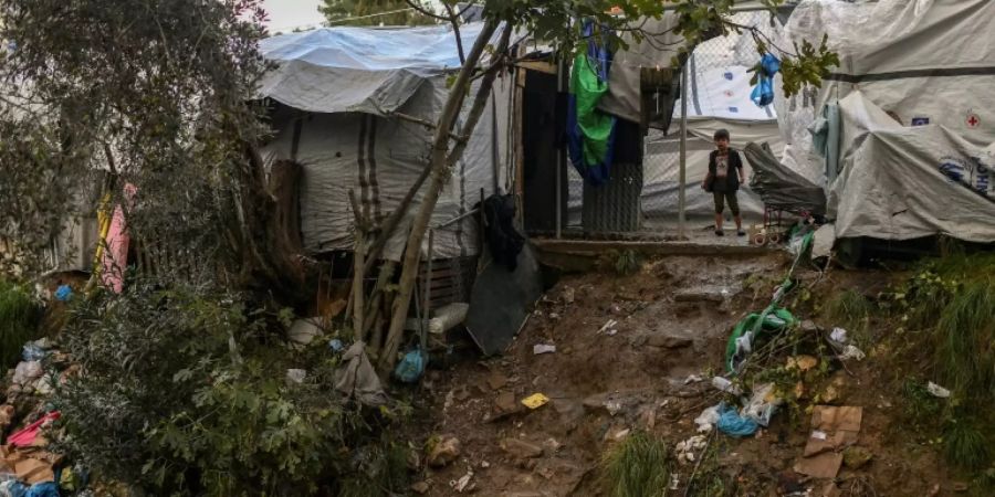 Moria Flüchtlingslager Brand Griechenland