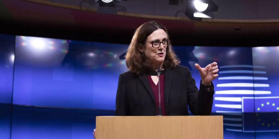 EU-Handelskommissarin Cecila Malmström