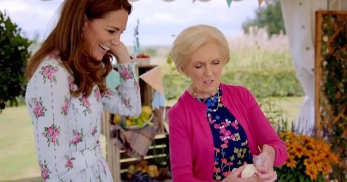 Kate Middleton Mary Berry