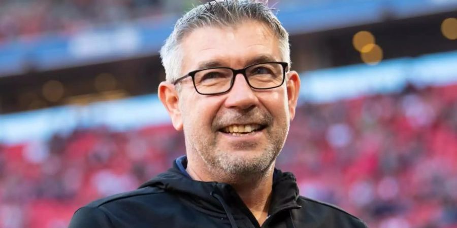 Will im letzten Heimspiel des Jahrs mit Union Berlin noch einmal punkten: Trainer Urs Fischer. Foto: Sven Hoppe/dpa