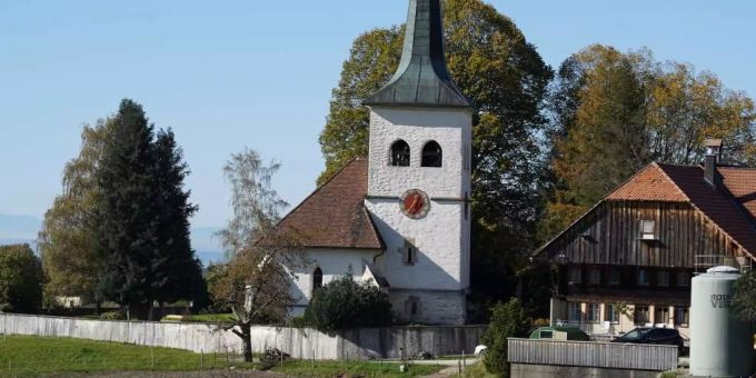 Die Kirche Guggisberg. Gantrisch