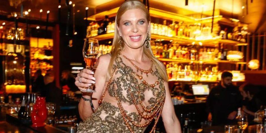 Maja Prinzessin von Hohenzollern am Rande der 26. Festlichen Operngala für die Deutsche Aids-Stiftung. Foto: Gerald Matzka/dpa-Zentralbild/ZB