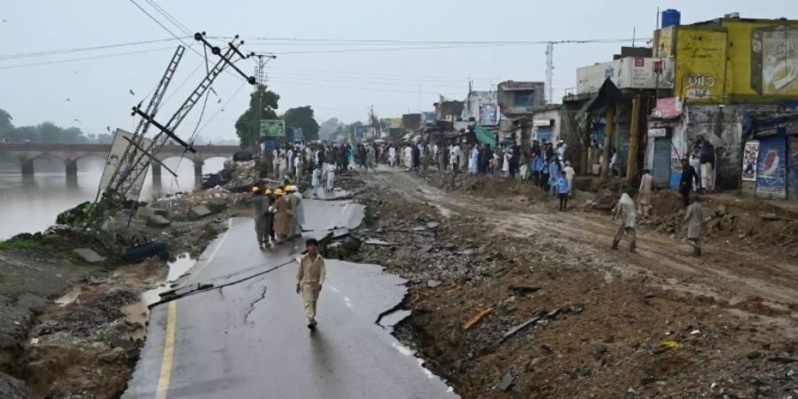 Erdbebenschäden in Mirpur
