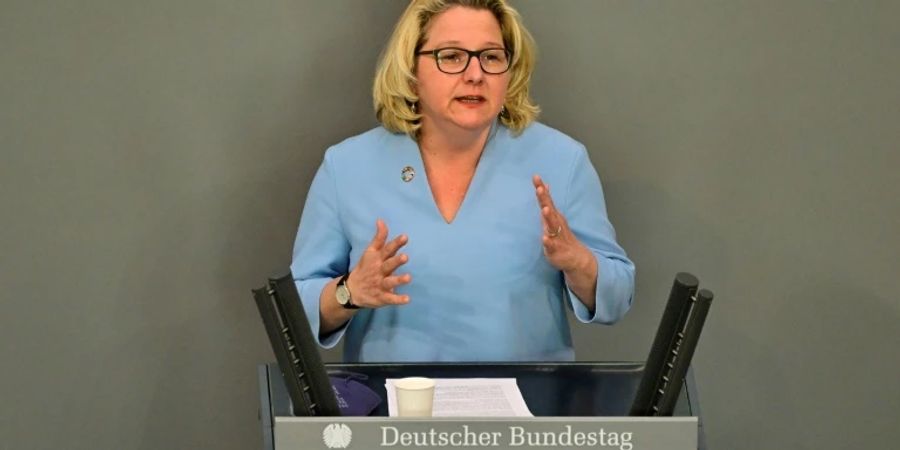 Svenja Schulze im Bundestag