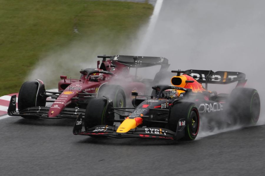 Max Verstappen Charles Leclerc