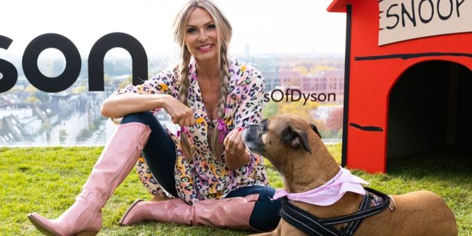 Sonya Kraus kann sich ein Leben ohne Hund nicht vorstellen. Sonya Kraus kann sich ein Leben ohne Hund nicht vorstellen.