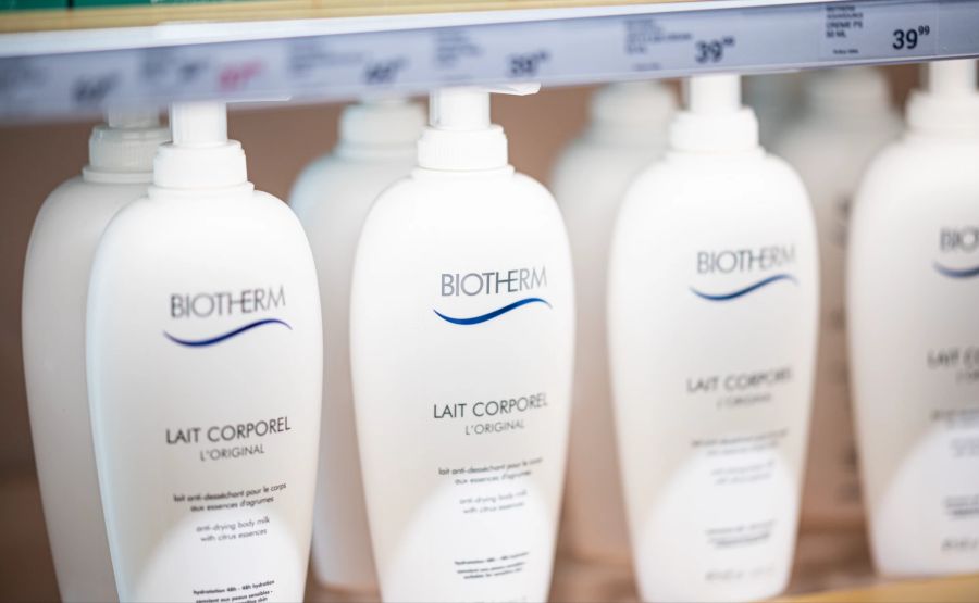 Lotion Körpermilch Verpackung Biotherm neutral